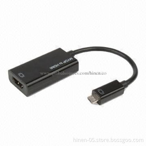 MyDP to HDMI Adapter, Compatible All Slimport Devices, Supports Up to 8-channel LPCM